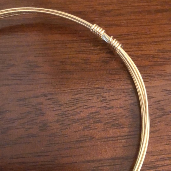 2. Bourbon & Bowties gold tone bangle bracelets - Picture 6 of 16
